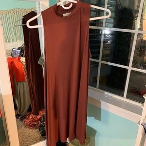 mock neck dress